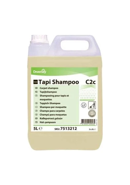 Tapi Shampoo Kuru Köpük Halı Şampuanı 5lt