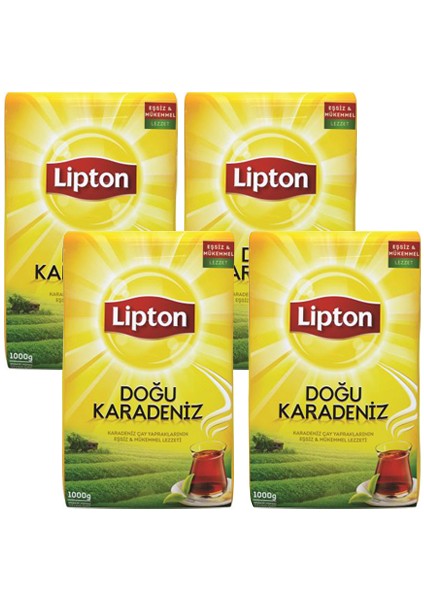 Doğu Karadeniz Dökme Çay 1000gr x 4 Adet