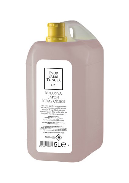 Japon Kiraz Çiçeği Kolonyası 5 lt Pe Bison