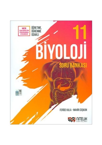 Nitelik Yayınları 11. Sınıf Biyoloji Soru Bankası - Feride Kula