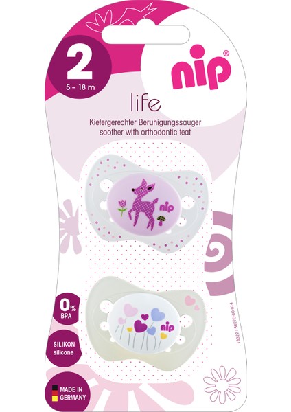 Life Silikon Emzik 5 - 18 Ay