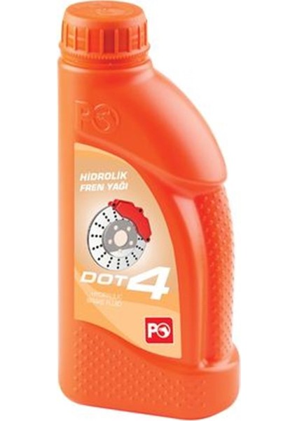 Petrol Ofisi Dot 4 Hidrolik Fren Yağı 500 Ml