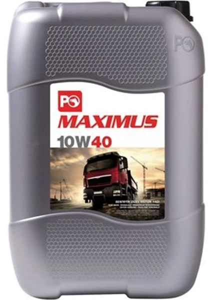 Petrol Ofisi Maximus 10W-40 20 Litre Motor Yağı ( Üretim Yılı :2023 )