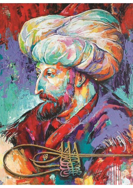 1000 Parça Fatih Sultan Mehmet Puzzle - Tolga Ertem