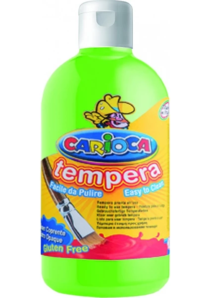 Tempera Suluboya Süper Yikanabilir Yeşil 250 Ml.