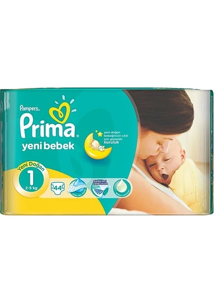 Yenidoğan 1 Numara 2-5 Kg 45 Adet Bebek Bezi