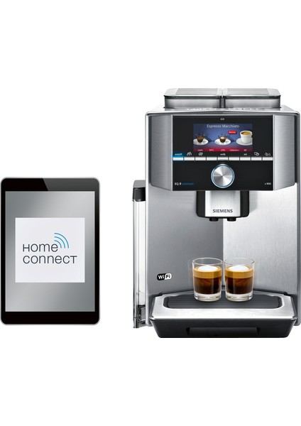 Tam Otomatik Tam Otomatik Home Connect Espresso ve Kahve Makinesi TI909701HC fırsatları