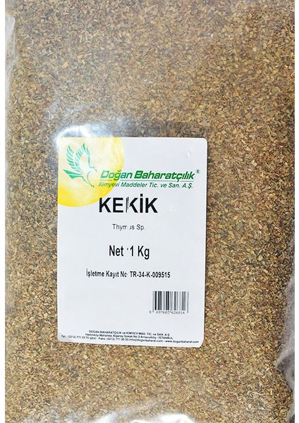 Kekik 1000 gr Pkt