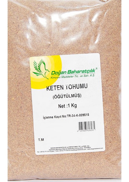 Doğan Baharat Keten Tohumu Öğütülmüş 1000 gr Pkt