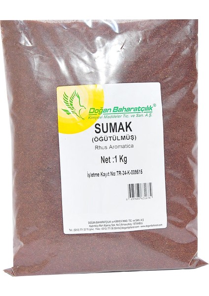 Sumak Öğütülmüş 1000 gr Pkt