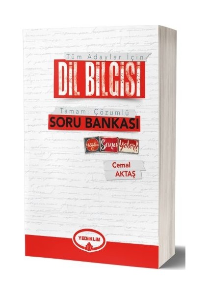 Tüm Adaylar İçin Dil Bilgisi Tamamı Çözümkü Soru Bankası