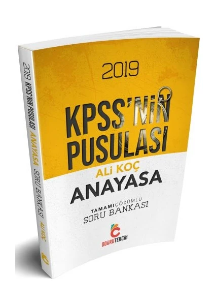 Doğru Tercih Yayınları 2019 KPSS'NİN Pusulası Anayasa Soru Bankası