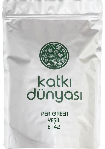 Katkı Dünyası Pea Green (Yeşil) E142 (Toz Gıda Boyası) 50 gr