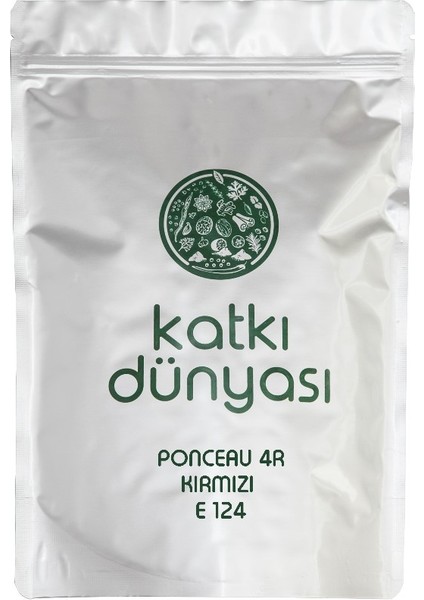 Ponceau 4R (Kırmızı) E124 (Toz Gıda Boyası) 1 kg