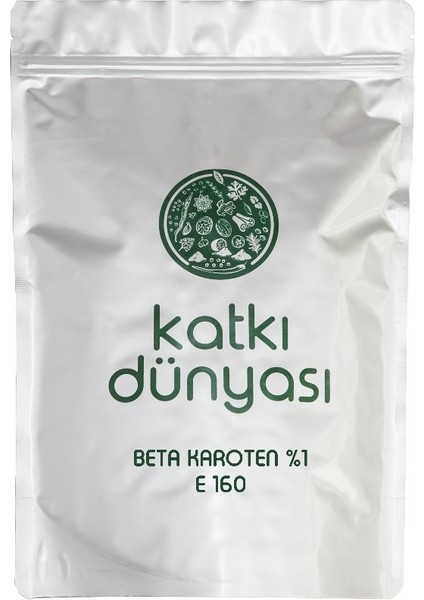 Katkı Dünyası Beta Karoten %1 E160 100 gr