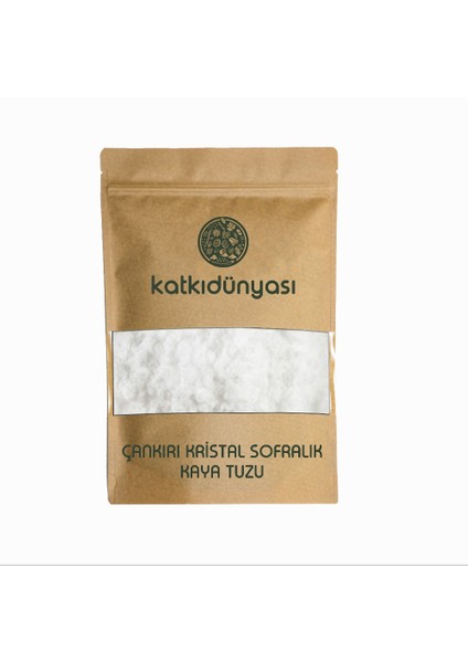 Çankırı Kristal Sofralık Kaya Tuzu 1 kg