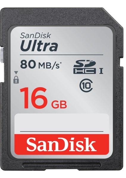Ultra 16 GB 80mb/s SD Hafıza Kartı (5 Adet) modelleri