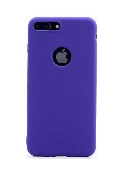 Jopus Apple iPhone 7 Kılıf Ultra İnce Mat Silikon + Cam Ekran Koruyucu