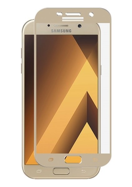 Jopus Samsung Galaxy A3 2017 Tam Kaplayan 3D Cam Ekran Koruyucu