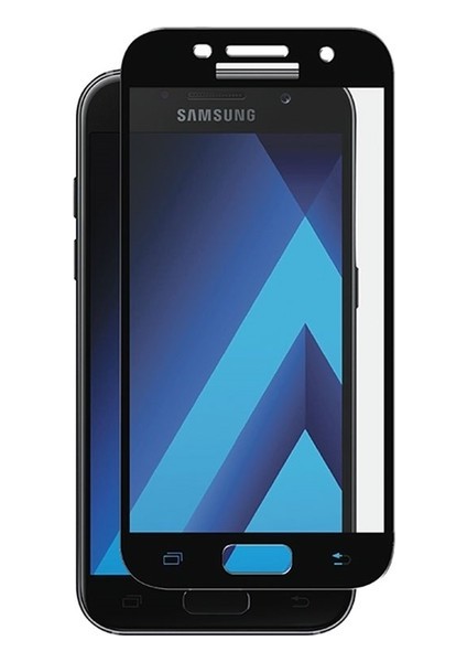 Jopus Samsung Galaxy A7 2017 Tam Kaplayan 3D Cam Ekran Koruyucu