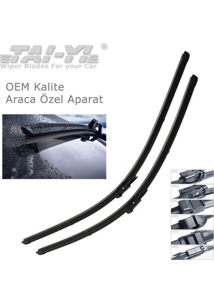 Aero Dynamic BMW X4 F26 2014-2017 Silecek Seti 650mm-500mm fiyatları