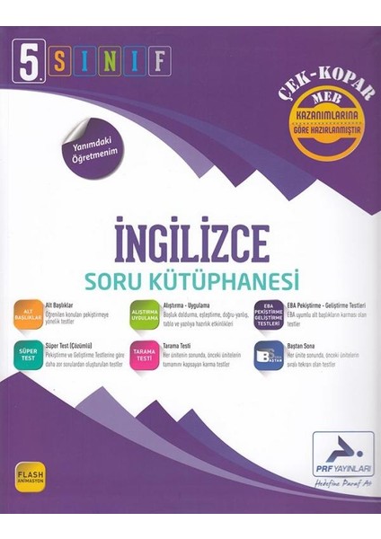 5. Sınıf İngilizce Soru Kütüphanesi