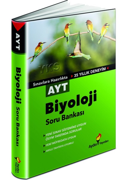 Aydın Yayınları AYT Biyoloji Soru Bankası