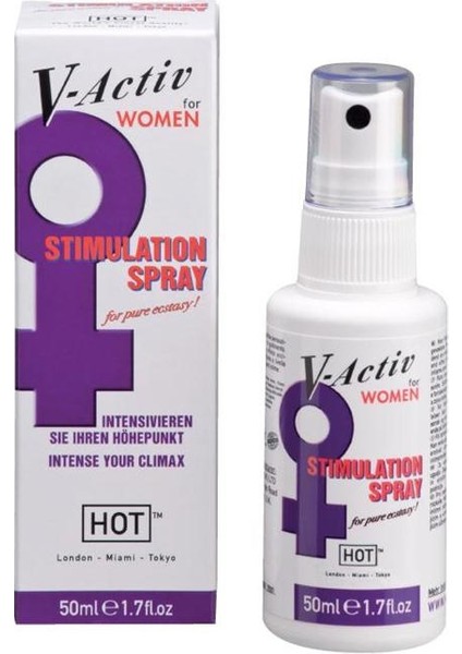 Hot V-Activ Stimulation Spray For Women