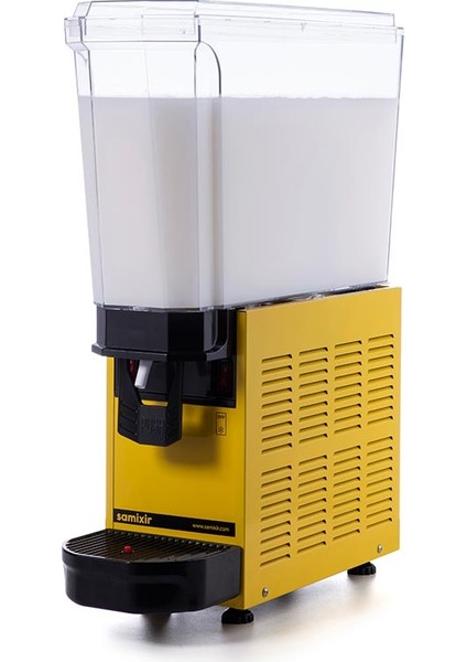 Klasik Mono Soğuk İçecek Dispenseri, 20 L, Karıştırıcılı, Sarı