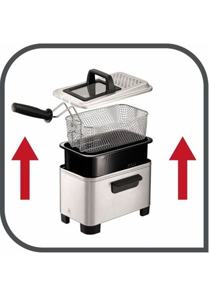 Easy Pro Fritöz 3L modelleri