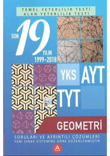 YKS AYT TYT Geometri Son 19 Yılın Çıkmış Soruları ve Ayrıntılı Çözümleri-Yeni