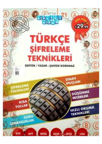 Akıllı Adam Türkçe Şifreleme Teknikleri-Yeni - Şahide Korkmaz