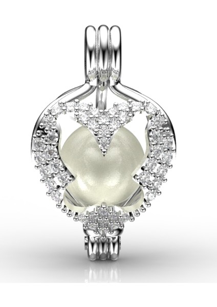 Akoya İncili Kelebek Kolye Seti