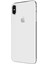 Apple iPhone XS Max (6.5'') Kılıf Transparent Soft Beyaz 1