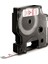 Dymo D1 Serisi Beyaz Etikete Kirmizi 40915 9Mmx7M Şerit 1
