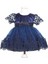Bebek Lacivert Elbise 3