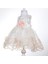 Kız Bebek Simli Gül Detaylı Elbise 2