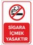 Sigara İçmek Yasaktır Levhası (Dekote Malzeme) 1