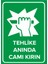 Tehlike Anında Camı Kırın Levhası (Dekote Malzeme) 1