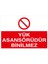 Yük Asansörüdür Binilmez Levhası (Dekote Malzeme) 1