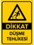 Dikkat Düşme Tehlikesi Levhası (Sac Malzeme) 1