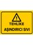 Tehlike Aşındırcı Sıvı Levhası (Sac Malzeme) 1
