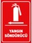 Yangın Söndürücü Sol Ok Levhası (Sac Malzeme) 1