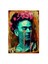 Ahşap Tablo Frida Kahlo'nun gözyaşı 1