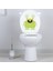 Tilki Dünyası Green Monster Klozet Kapağı ve Banyo Sticker 3