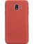 Samsung Galaxy J4 Kılıf Premier Silikon İpeksi Dokunuş Kırmızı 1