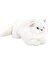 Animals Of The World Yatan Beyaz Kedi Peluş Oyuncak 34 cm 1