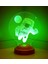 Astronot 3 Boyutlu Led Lamba 4