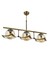 AV-4117-3EY Eskitme Kaplama Modern Avize E27 Metal Cam 75x25cm 1