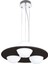AV-65013-3KV Venge Boyalı Modern Avize E14 Ahşap 40cm 1